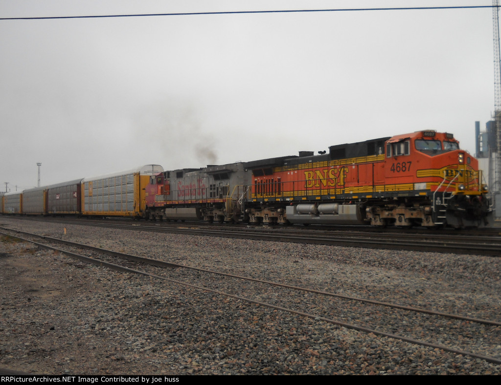 BNSF 4687 East